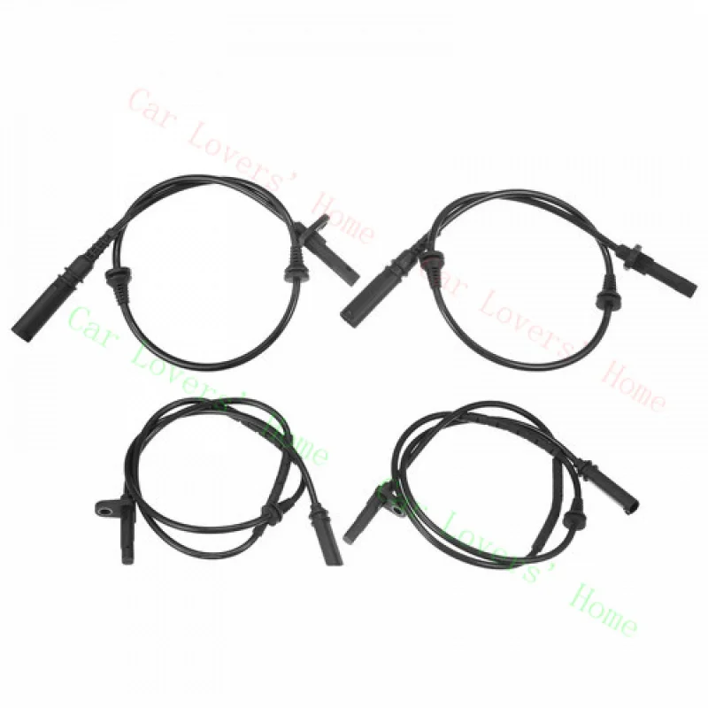 

A+ 4PCS Front Rear ABS Wheel Speed Sensors For BMW X5 X6 E70 E72 E71 F15 F16