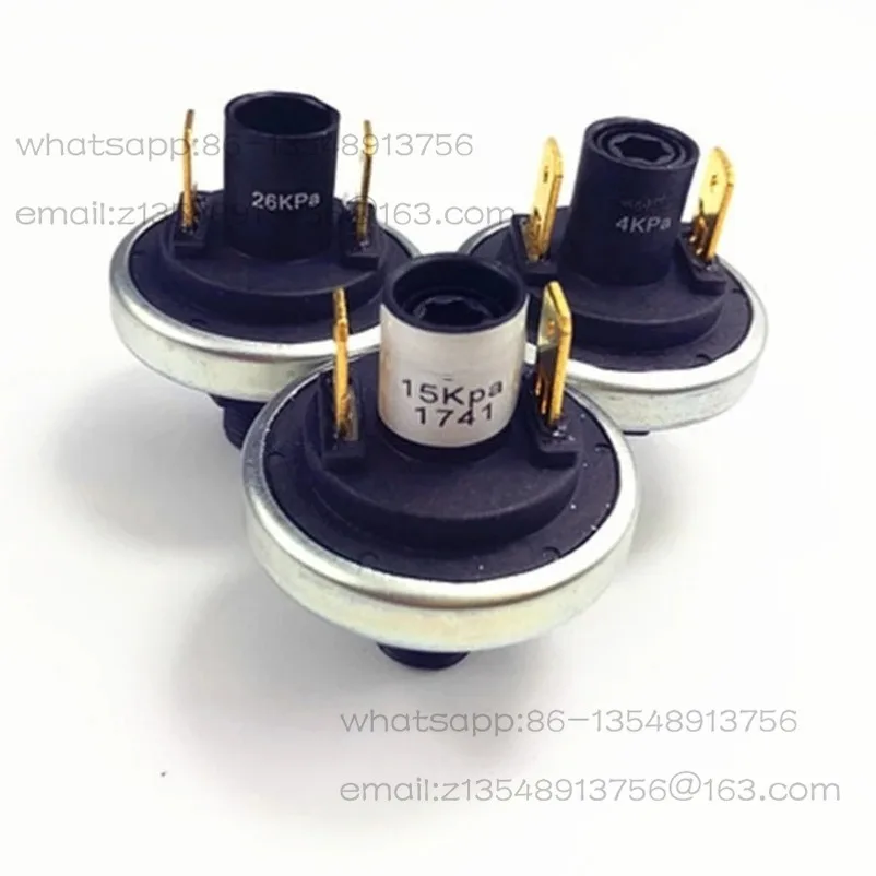 Micro Gas Pressure Switch Detecting Positive & Negative Pressure for Non-corrosive Gas, Blade-type connection Terminal