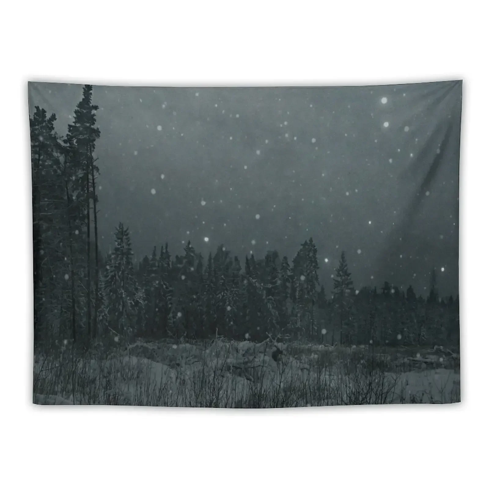 Snowfall Tapestry Bedroom Decoration Cute Room Decor Tapestry