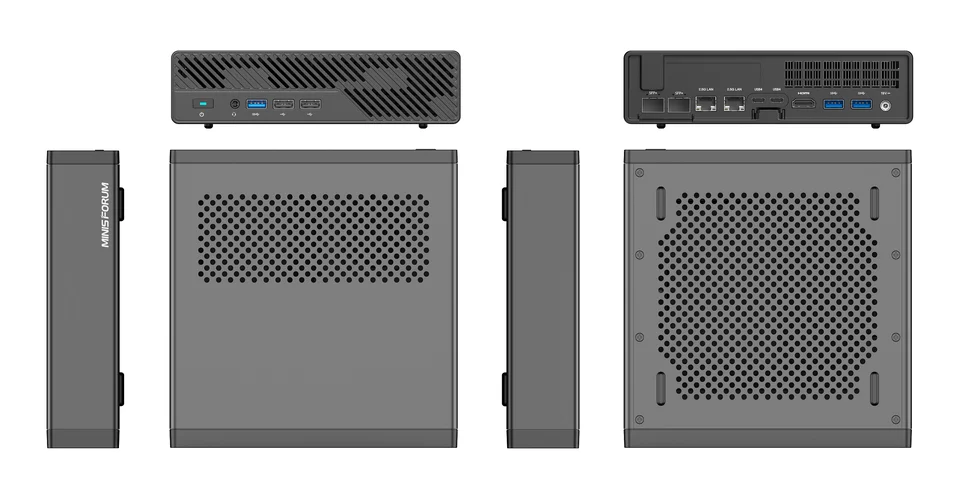 MINISFORUM MS-01 Mini PC i5-12600H/i9-13900H DDR5 32GB
