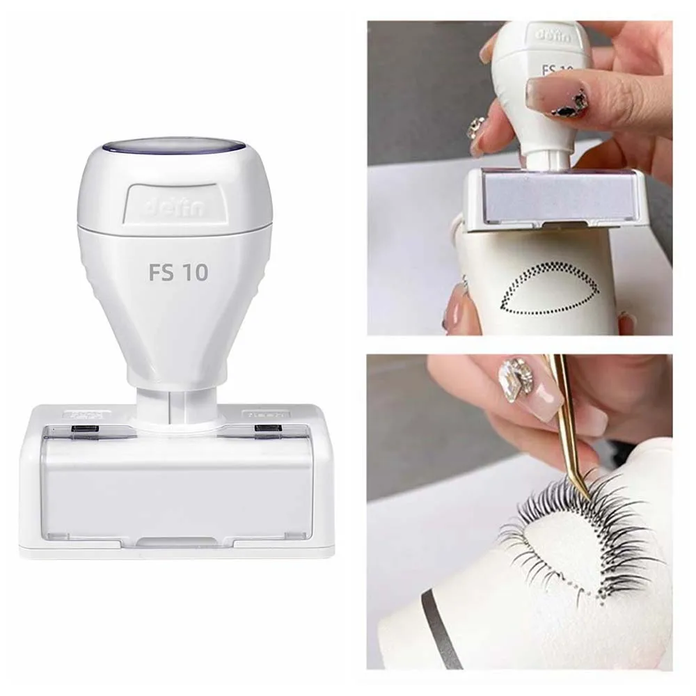 Wimperhouder Wimperverlenging Enten Wimpers Training Zegel Valse Lash Praktijk Model Wimpers Praktijk Stempel Stencil