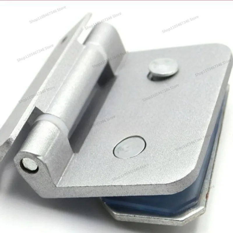 For Shower Room Glass Door Clamp Casement Folding Movable Glass Hinge Office High Partition Hinge Sandblasted Glass Clamp 3