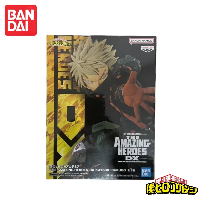 In Stock My Hero Academia Bakugou Katsuki Bandai Banpresto Amazing Dx Original Action Figure Figurine Ornaments Funko Pop