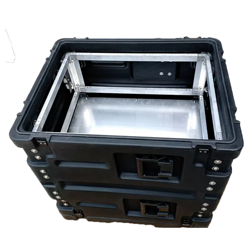 RU130 High Quality Waterproof IP65 Shockproof Protective Rack Case with Vibration Dampers