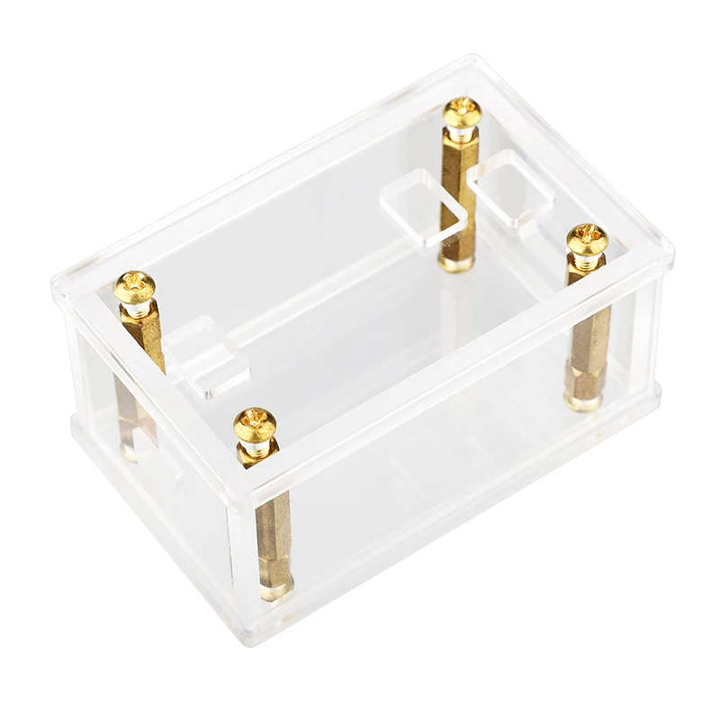 

LM2596 понижающе-повышающий модуль питания DIY акриловый корпус в сборе защитный чехол