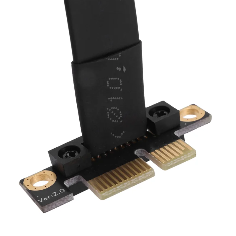 

EDT-3X PCIE X1 Riser Cable Dual 90 Degree Right Angle Pcie 3.0 X1 To X1 Extension Cable 8Gbps PCI Express 1X Riser Card 5Cm