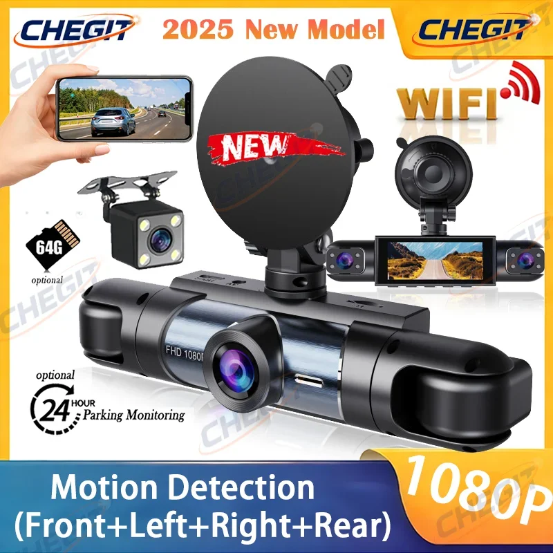 4Camera 3Cam Car Da… - image