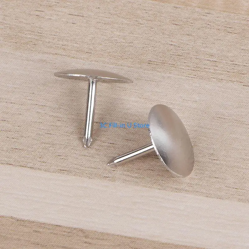 G8TA Multipurpose Roundness Push Pins Map Flat Thumb Tacks for Sharp Needle for Home