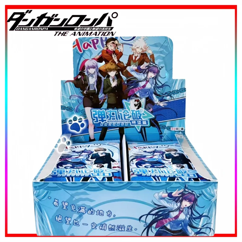 Danganronpa Collectible Cards Cartoon Makoto Naegi Card Full Box Board Game Anime Merchandise Holiday Gift Trendy Toy