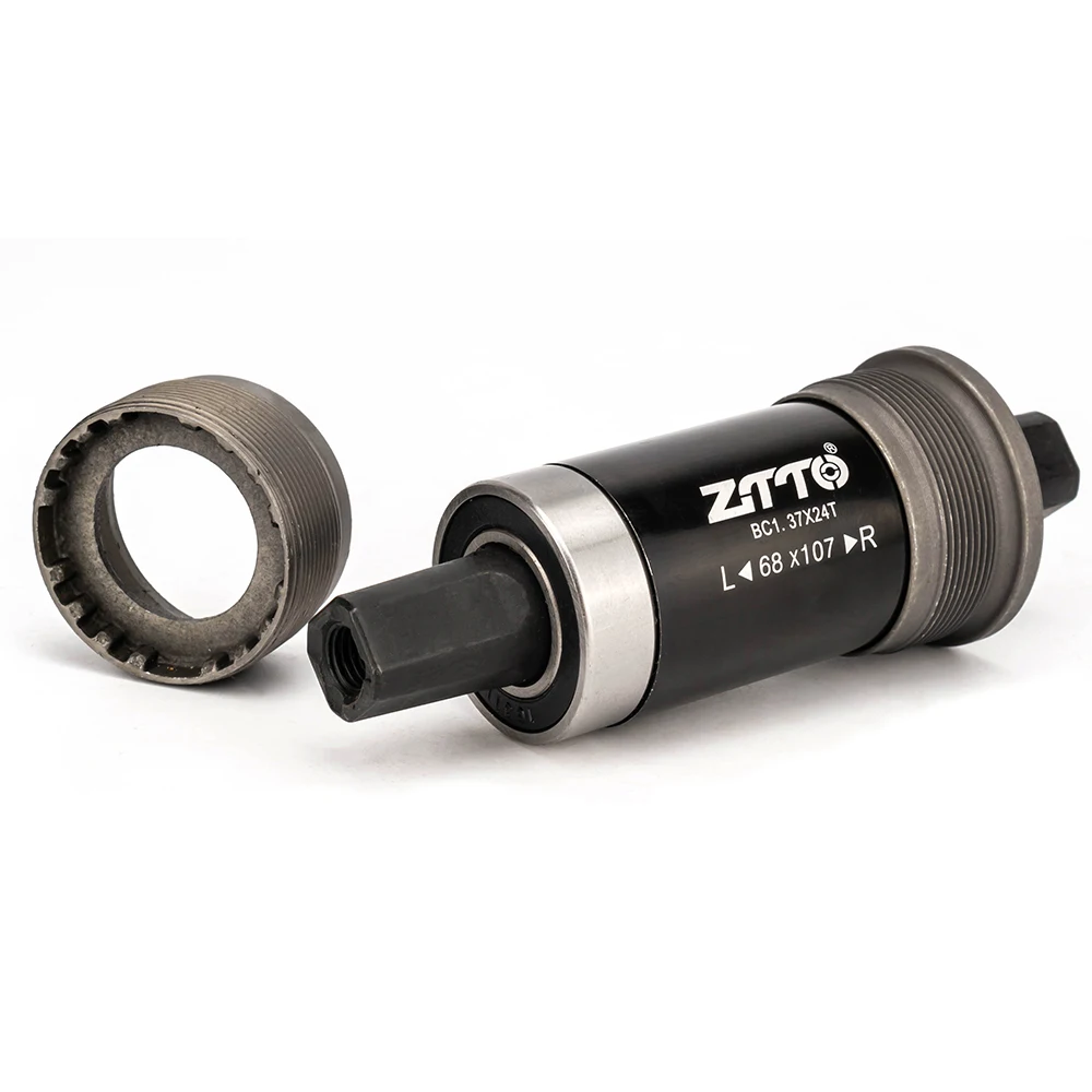 AliExpress ZTTO Bicycle BSA 68x103mm 107mm 110.5mm 113mm 116mm Square Tapered Threaded Bottom Brackets For Axis Quare Hole Square Crankset