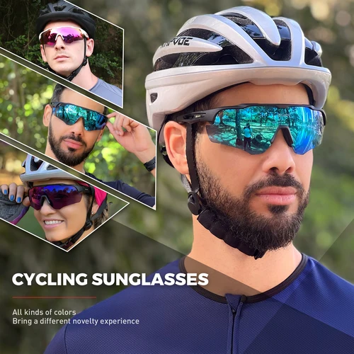 Imagen 2 del producto SCVCN Gafas de sol de moda MTB Gafas de ciclismo Bicicleta UV400 Gafas de ciclo Gafas fotocromáticas para hombres y mujeres