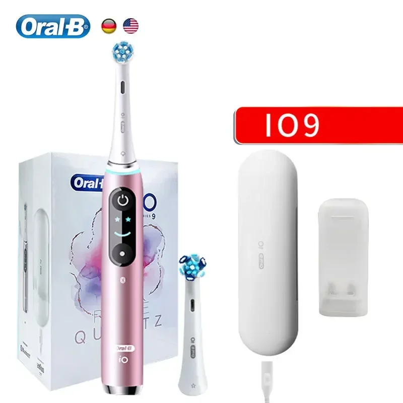 Oral B Elektrische tandenborstel IO-serie Oplaadbaar Waterdicht Slimme roterende timing Elektronische tandenborstels iO2 iO3 iO4 iO7 iO9