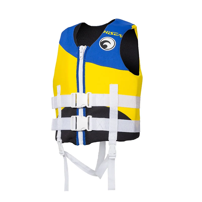 Hisea Kids Children Life Jackets Swimming Boating Drifting Safety Survival Suit With Whistle For Surfing Fishing Clothes