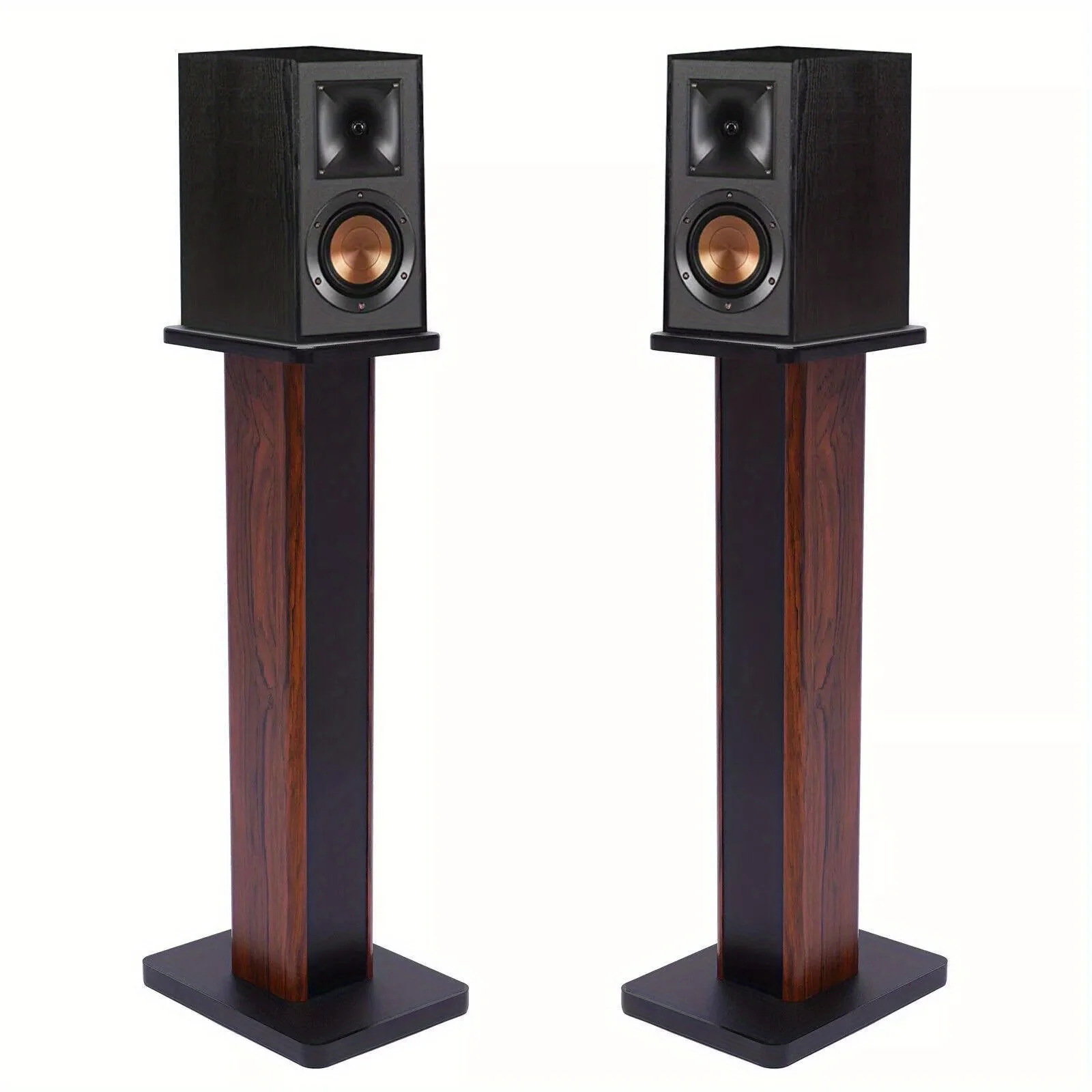 多用途の本棚スピーカースタンド - ホームシアター、ビストロ、図書館に最適 |   音響強化