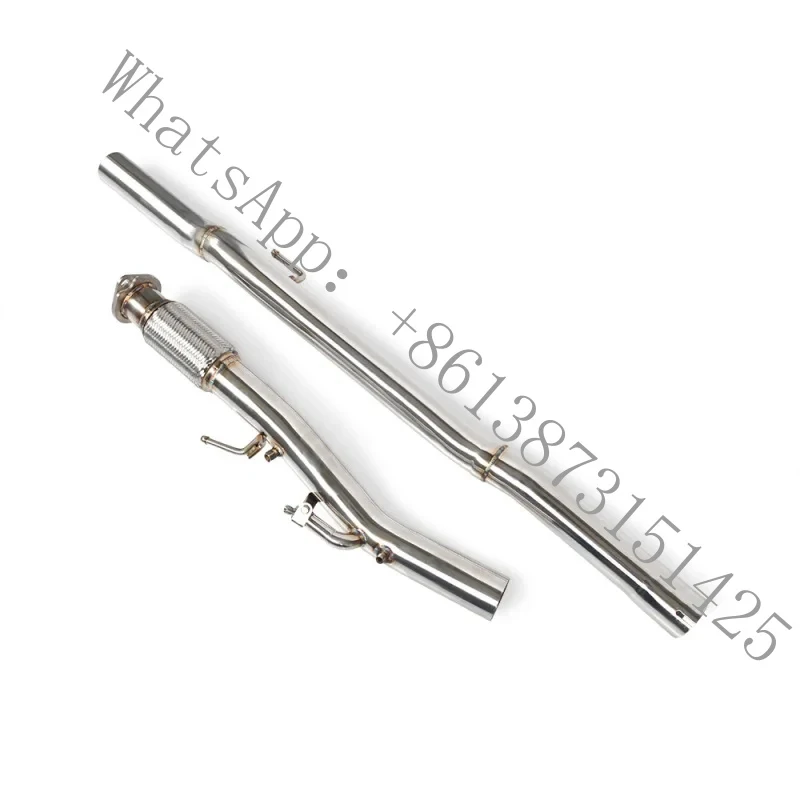 

Suitable high-quality mid-section resonator exhaust, compatible with 2020-2023-GLB35 2.0T stainless steel e