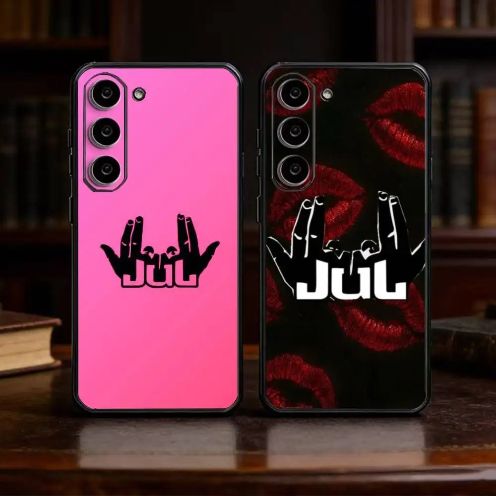 Cool France J-Jul Rapper Phone Case For Samsung Galaxy A13,21s,22,31,32,52,53,71,72,73,Soft Black Cover