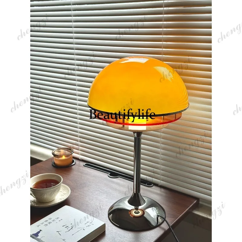 Medieval sunset table lamp bedroom bedside retro Bauhaus living room study designer ambient light