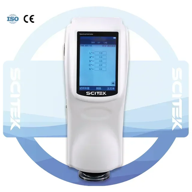 Colorimeter Benchtop Kualitas Terbaik Yang Sangat Baik Colorimeter Laboratorium Sensor Suhu Bawaan