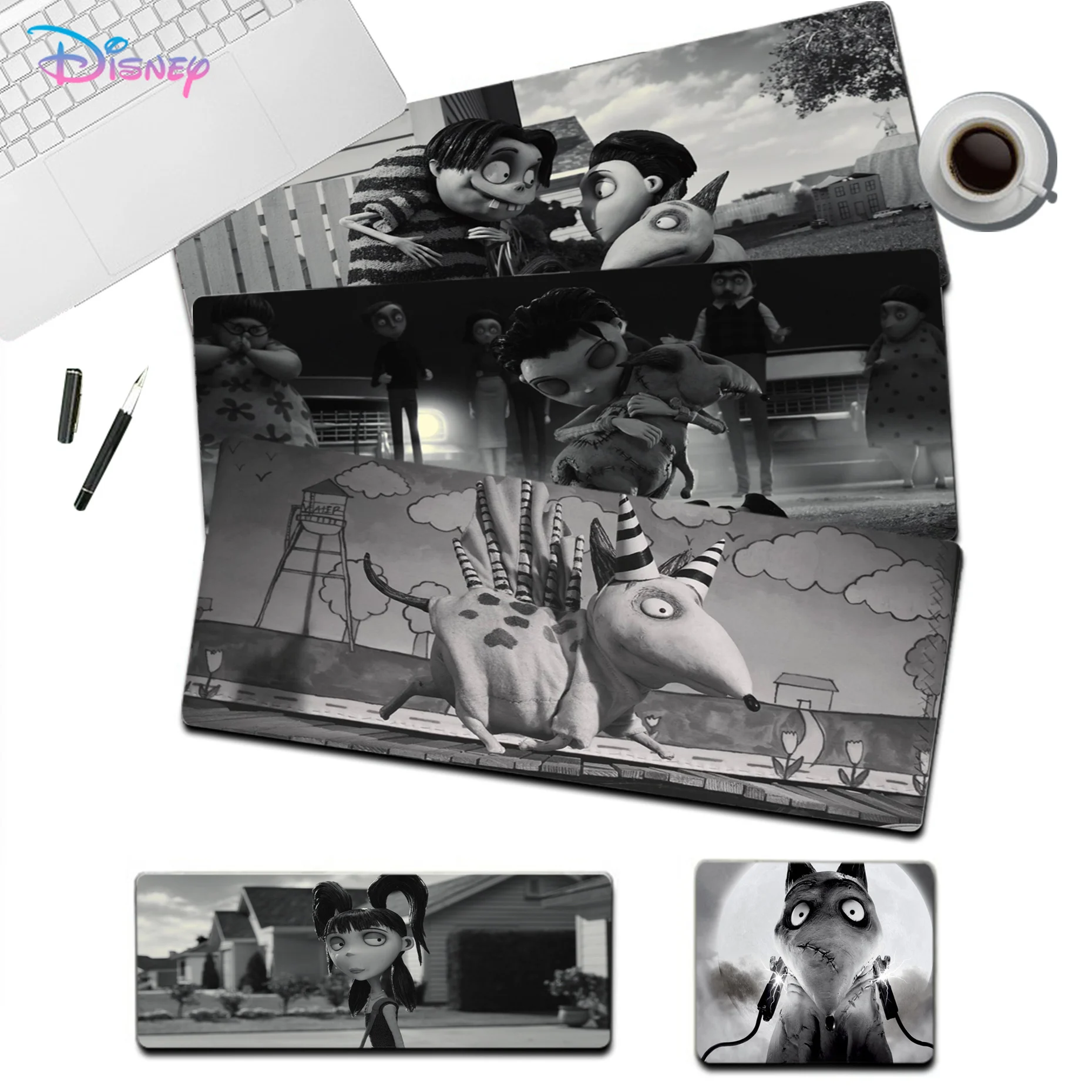 

Disney Frankenweenie Dog Mousepad Beautiful Large Gaming Mousepad L XL XXL Gamer Mouse Pad Size For Game Keyboard Pad For Gamer