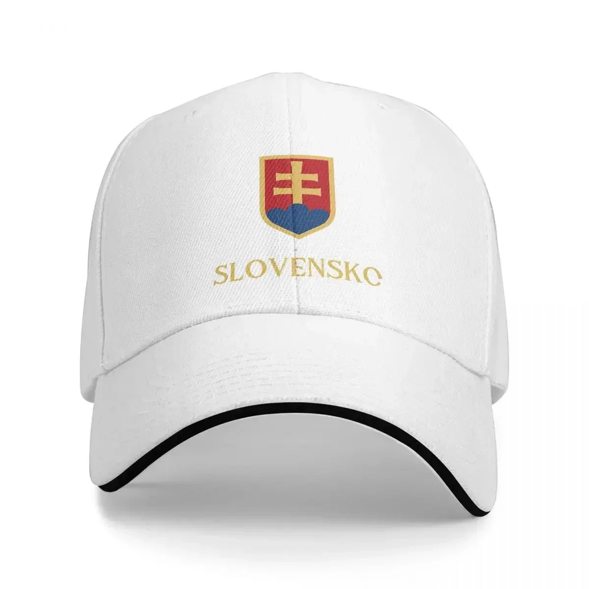 

Slovensko Gold 3 Baseball Caps Snapback Fashion Baseball Hats Breathable Casual Outdoor Unisex Polychromatic Customizable