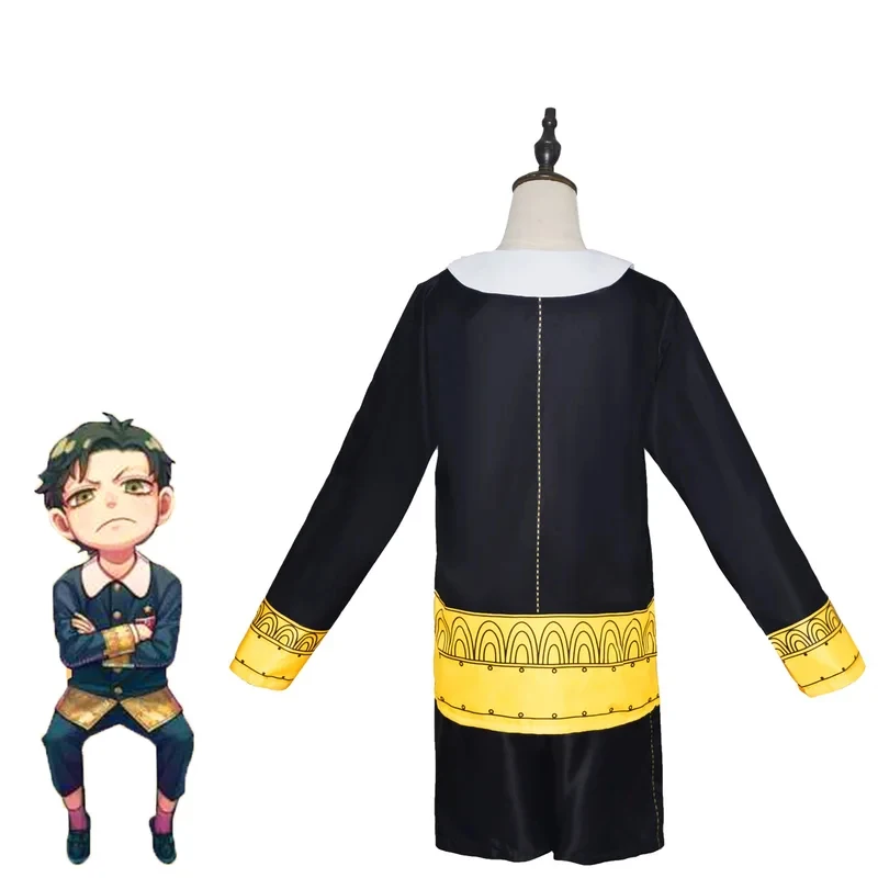 

TYV55Anime Spy x Family Cosplay Costume Damian Desmond Nice Stitching Uniform Outfit Comic Full Set Con Halloween Role play par