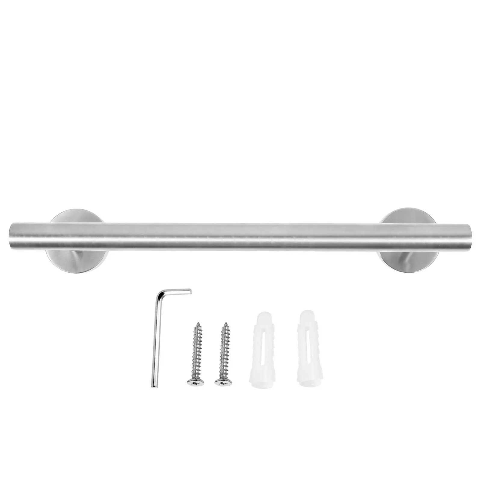 

1Pcs Stainless Steel Towel Bar Sturdy Door Mounted Rack for Bathroom Kitchen Laundry Room Space Saving Holder Smooth Edges Safe