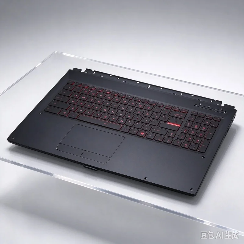 Shell FOR MSI GL62 GL62M GL62VR Upper Case Palmrest Cover Keyboard Red Backlight New
