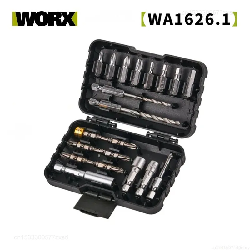 

Оригинальный набор сверл Worx WA1626.1 с шестигранной головкой Phillips Torx, удлинительный стержень, сверло с поворотной втулкой, аксессуары для электроинструментов