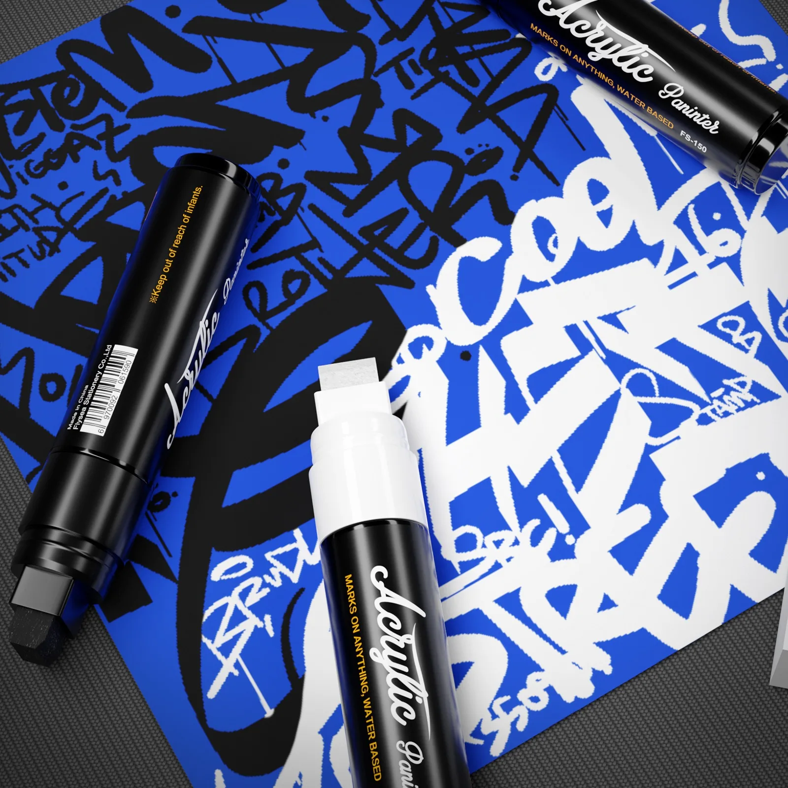 10 Colors Jumbo Markers 15mm J - Art Craft Jumbo recension och pris