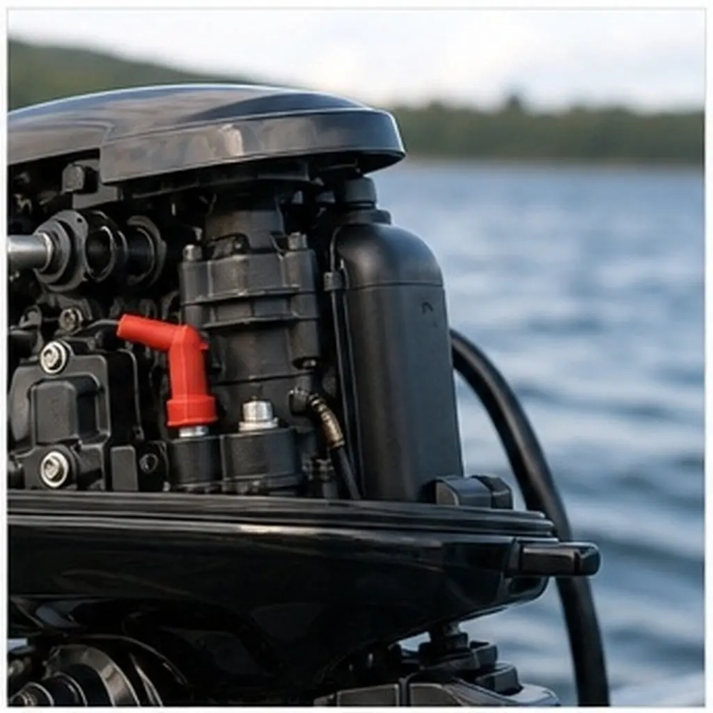 Outboard Motor High Pressure Cap Practical Durable Rubber 2 Stroke Plug for Motorcycle Boat Engine Accessories