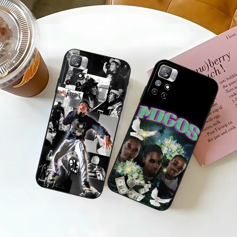 Takeoff Migos Phone Case for Xiaomi Redmi 10A 9 9T 9A 10 8 8A Note 9S 7 11S 12 11 10S Pro Plus Cover