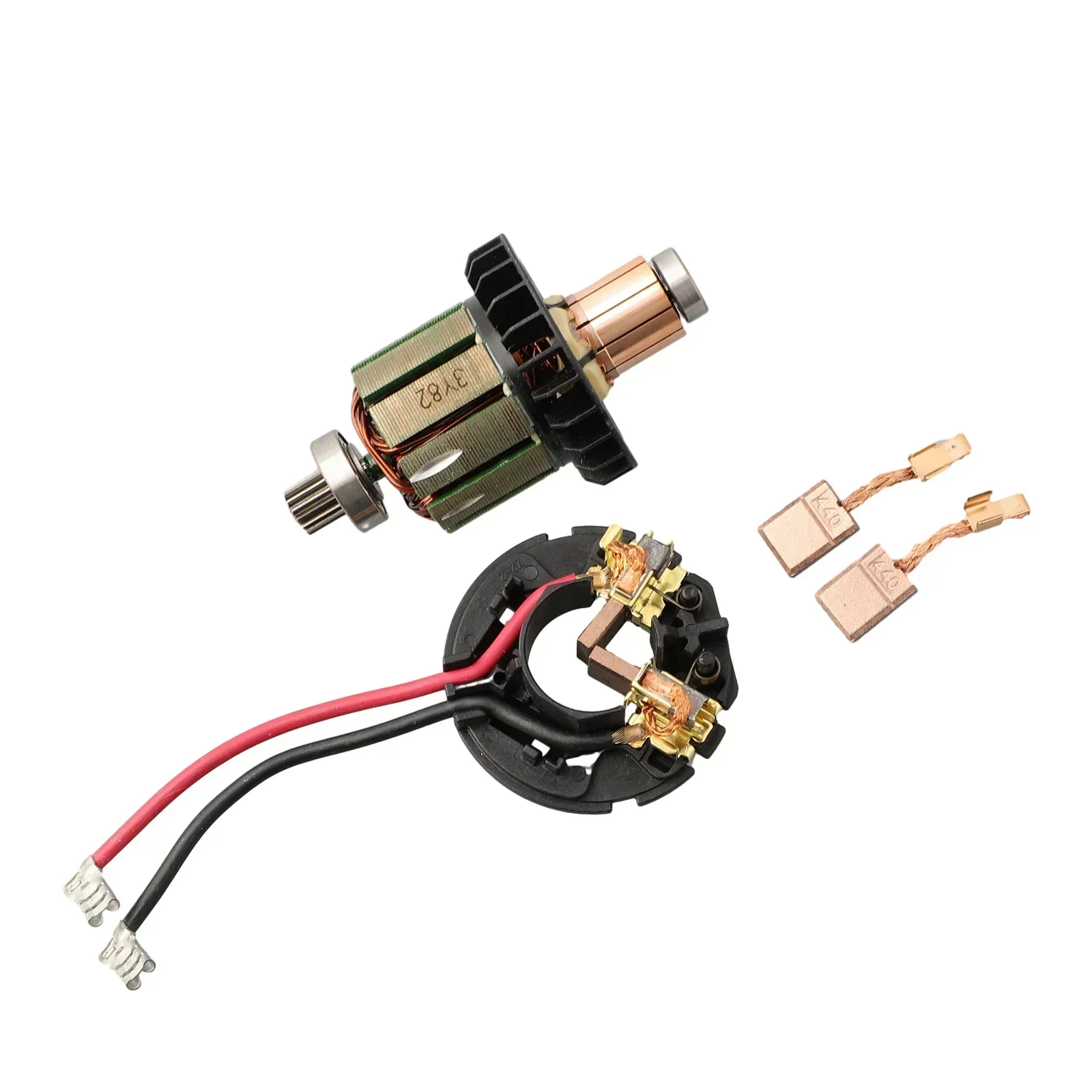 

С щеткой, держатель угольной щетки, запасное исследование, компактные изысканные аксессуары, якорь для DDF482 DHP482, долговечный