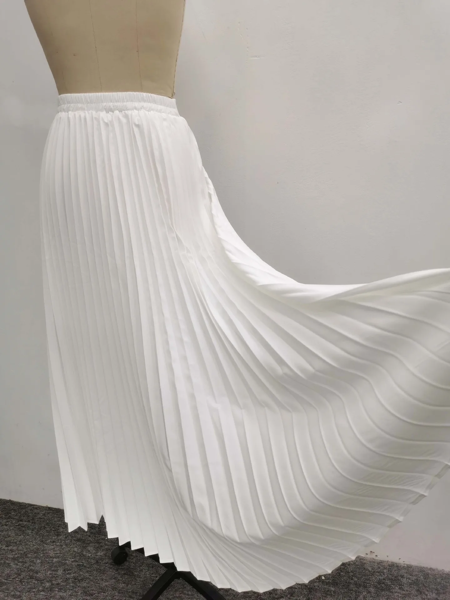 قطعتين مجموعات النساء مطوي تنورة مجموعة الخامس الرقبة سترات بلا أكمام Y2k الشارع الشهير القمم التنانير الطويلة ألف خط عالية الخصر عادية أنيقة #6