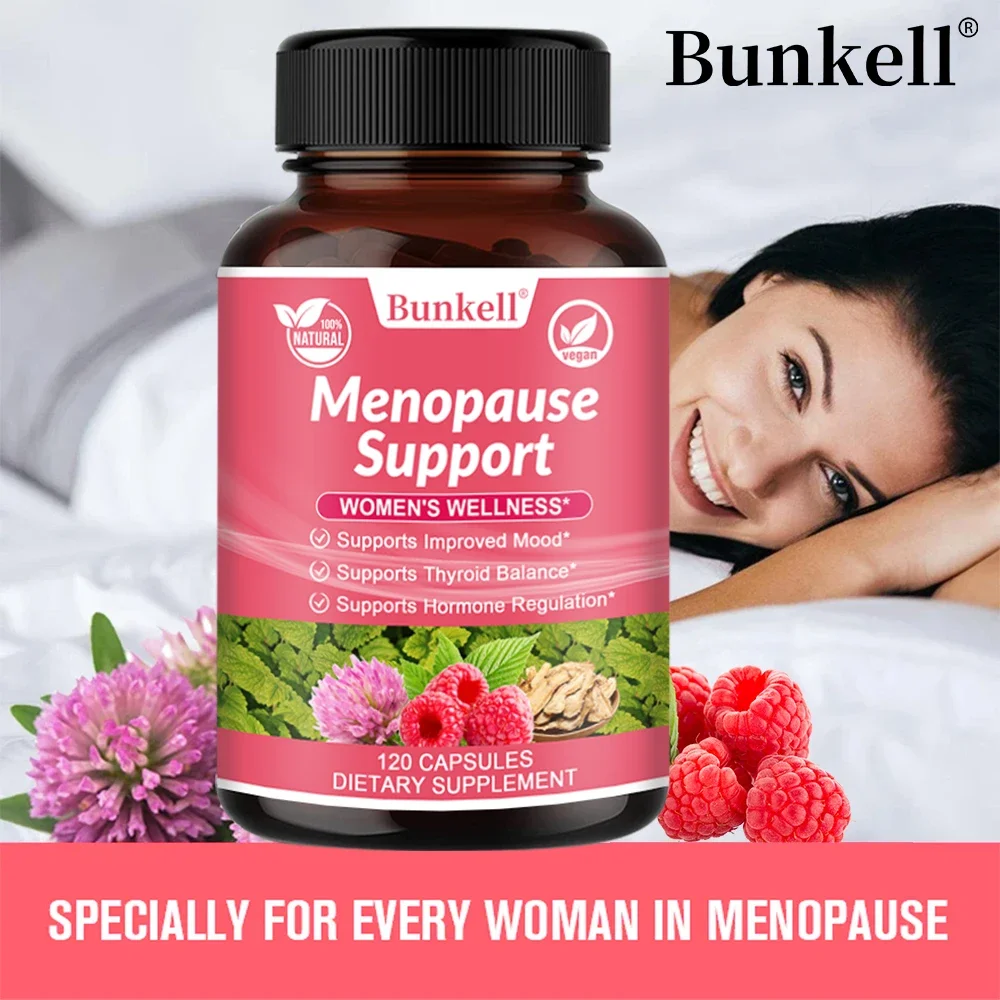 Women\'s Menopause Health Capsules - Helps Improve Mood, Maintain Physical and Mental Health, and Help Relieve Night Sweats