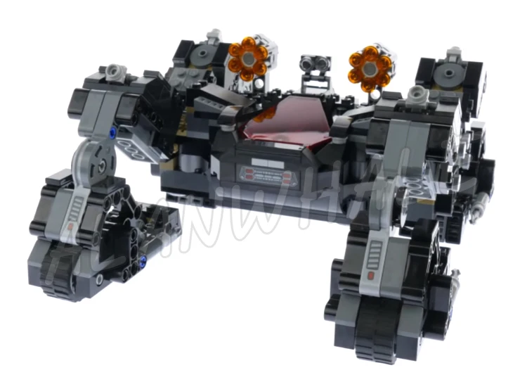 646pcs Super Fighter Knightcrawler Tunnel Attack 10845 Building Kits toy Compatible With Bricks