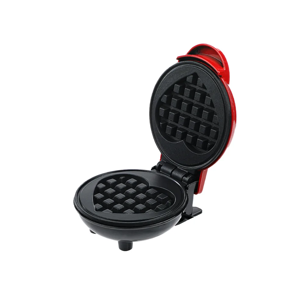 110V 220V Home Heart Waffle Maker Mini Breakfast Bread Baking Machine Non-stick Cake Machine