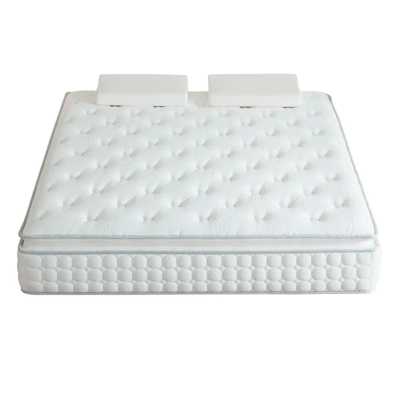 

Five star mattress, latex silent independent spring roll bag compression super soft thickening