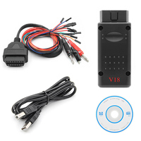 MPPS V18 ECU Chip Tuning Tool + Multiboot Tricore Adapter Cable V18 ECU Programmer Unlock Version MPPS V18 ECU Chip Scanner Tool
