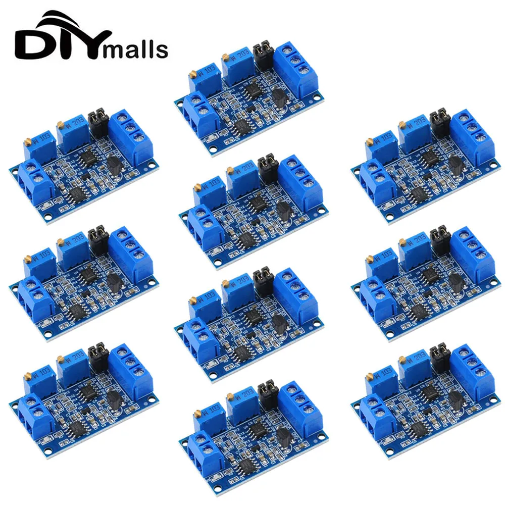 

10PCS Current to Voltage Module Converter 0/4-20mA to 0-3.3V/5V/10V Voltage Transmitter Signal Conversion Conditioning Board