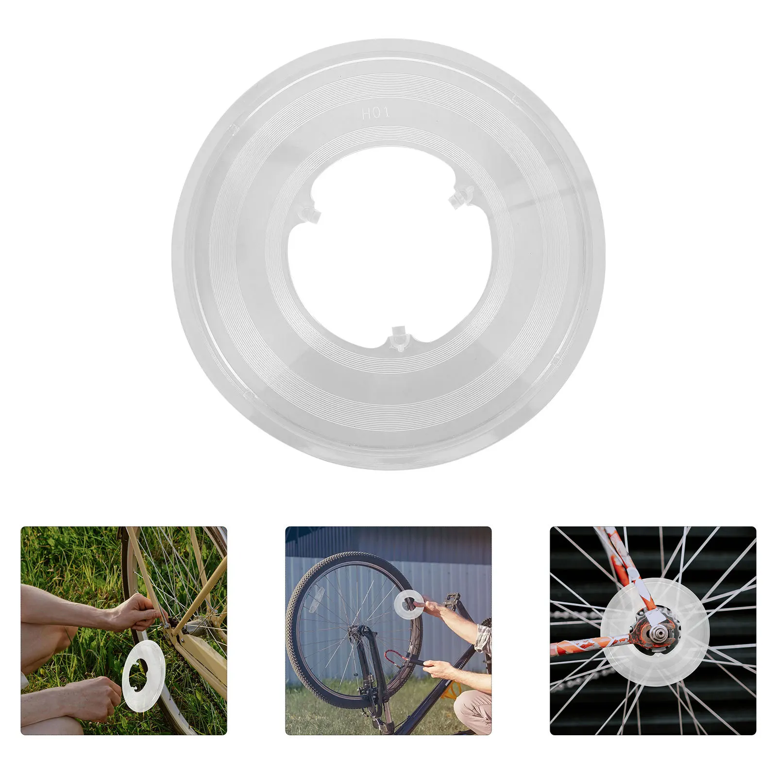 4Pcs Professional Bike Flywheel Guard Long Lasting Impact Protection for Road and Mountain Bikes Aesthetic Bike Chain Guard