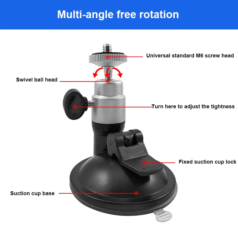 DVR Car Suction Cup Mount Holder Window Glass Car Suction Mount for Car GPS DVR Holder