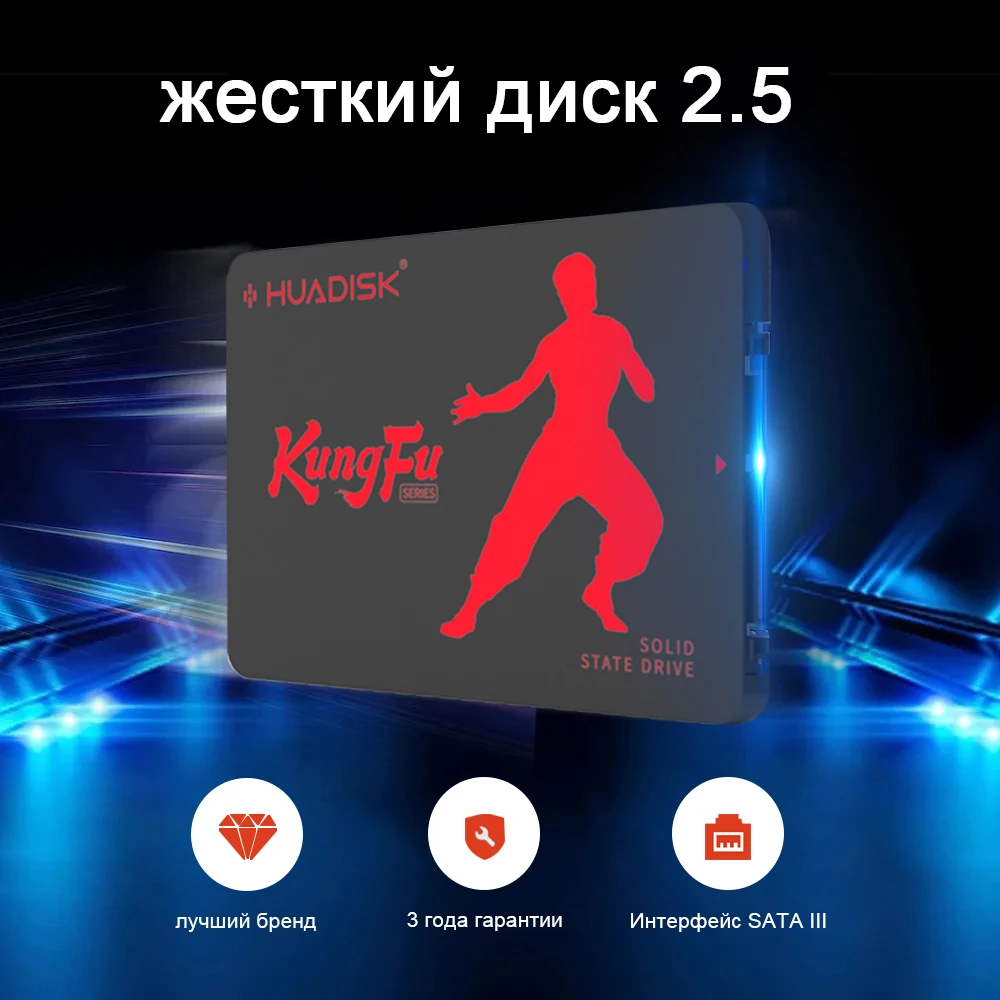 

HUADISK 2.5 Inch Sata SSD Solid State Drive 512GB Internal Hard Drive For Laptop Desktop