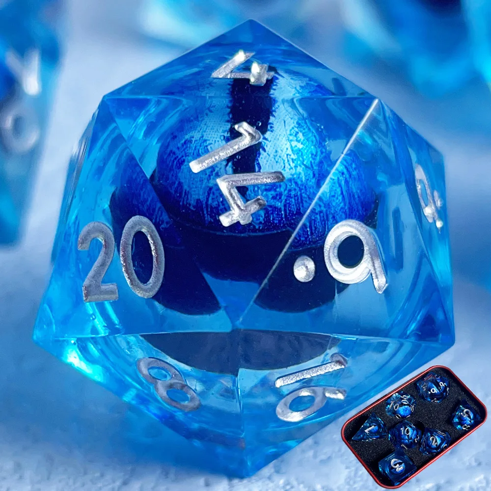 

Наборы плавающих движущихся игральных костей с черепами, Космический полигедрал, аксессуары для игры в подземелье и драконе, игрушки на Хэллоуин