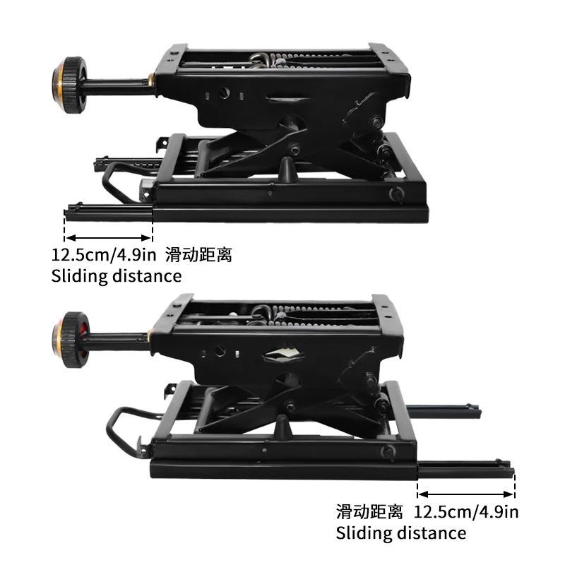 ممتص الصدمات الميكانيكي لمقعد الشاحنة شديد التحمل قابل للتعديل، مناسب لمركبات البناء والحفارات والرافعات الشوكية. #4