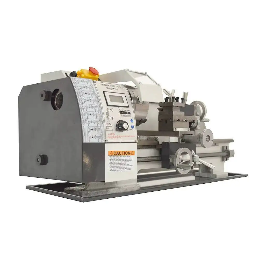 210 Mini For Hobby Turre Cnc Lathe Hine With Power Turret High Speed Cost-Effective