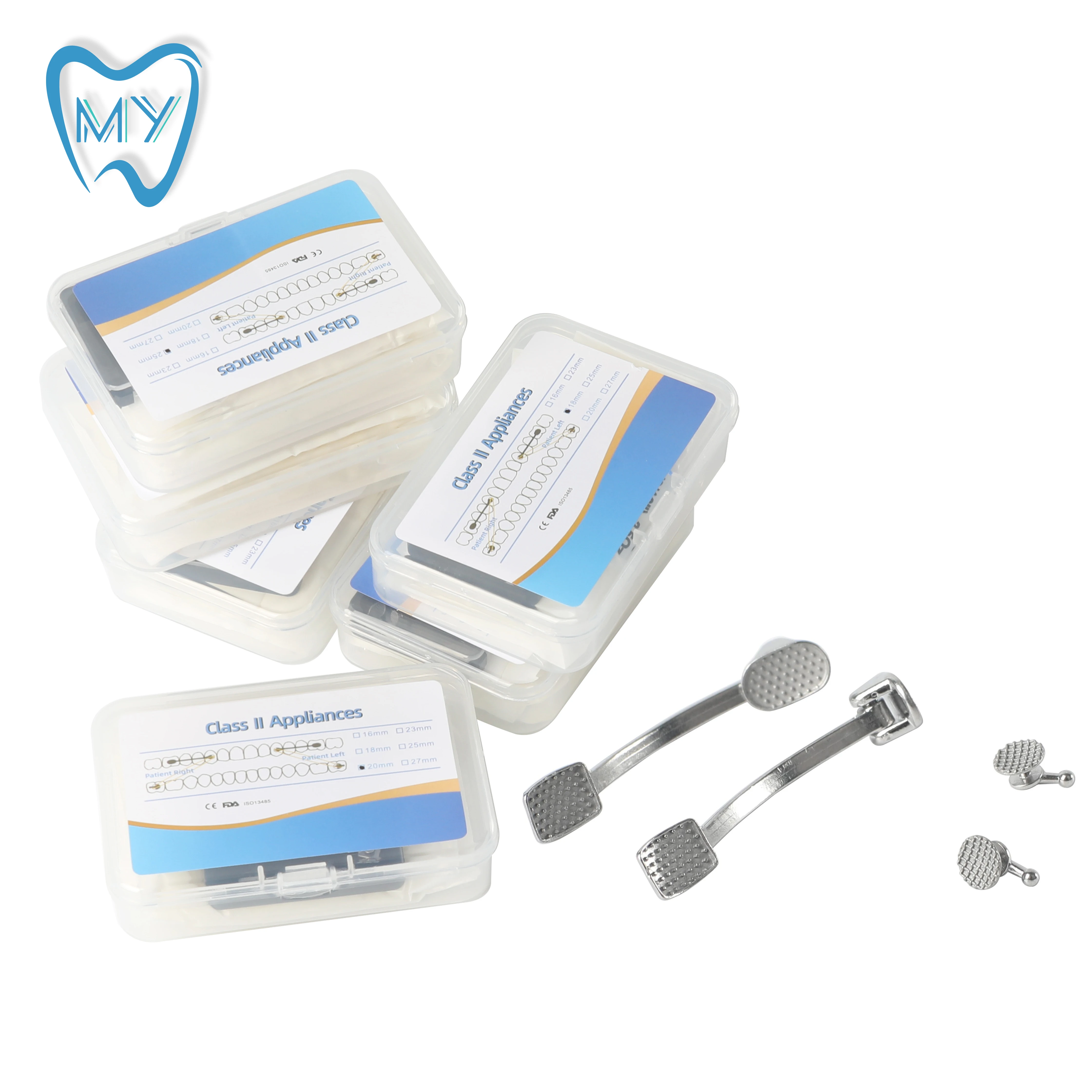 1box-dental-medical-stainless-steel-orthodontic-appliance-distalizer-size16-18-20-23-25-27mm-used-to-treat-class-ii-patients