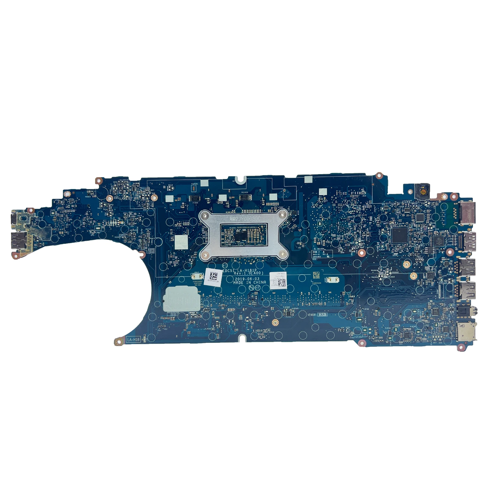Para Dell Latitude 5401 placa base I5-9400H i7-9850H MX150 LA-H172P 06YY9J 04TXRT 02T31D placa base de precisión 3541 5501 LA-H181P