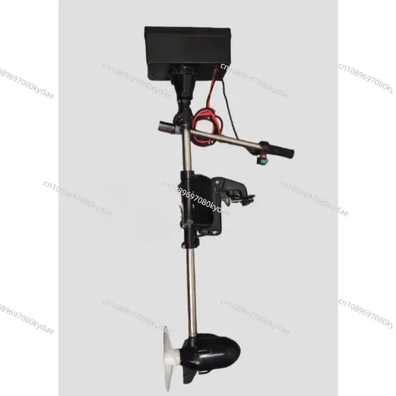 12-72V Marine Underwater Propeller Rubber Boat Electric Outboard Motor Brushless Motor Waterproof Motor with Controller Handle