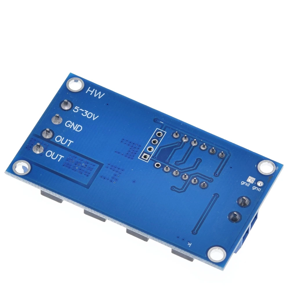 1/3PCS DC 12V 24V Dual MOS LED Digital Time Delay Relay Trigger Cycle Timer Delay Switch Circuit Board Timing Control Module DIY