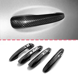 Real Carbon Fiber Exterior Door Handle Cover For Mercedes Benz C Class Coupe W205 W206 C180 C200 C250 C300 C350 C450 C43 C63